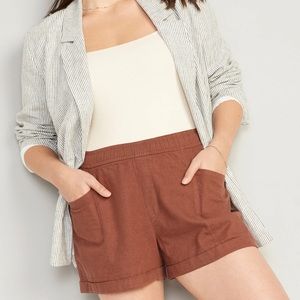 Old Navy Women's High Waist Shorts - Brown